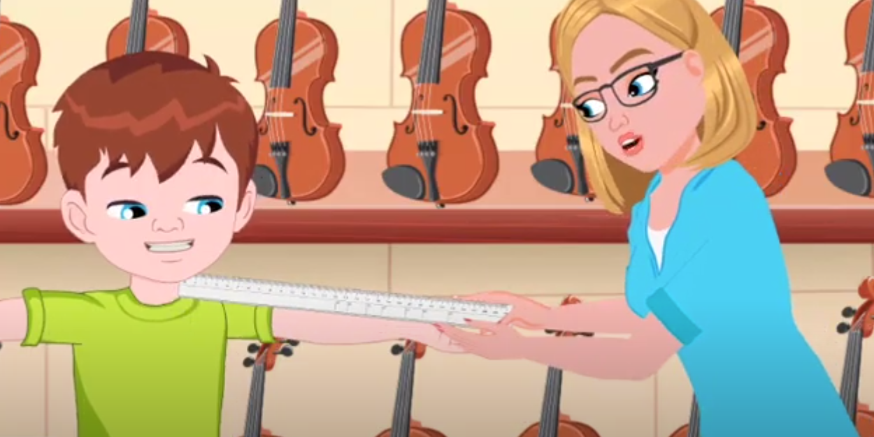 What size violin is needed?